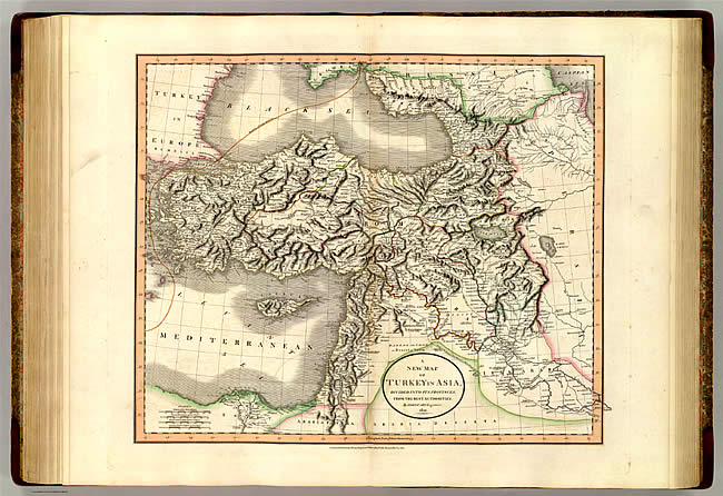 Ancient Turkey Map